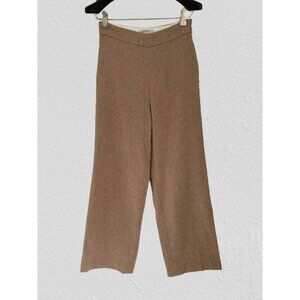 SCOTCH & SODA Wide Leg Pants Wool Blend Lined Beige Size XSmall